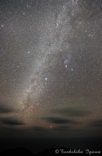 尾山展望公園の星空01