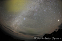 尾山展望公園の星空02