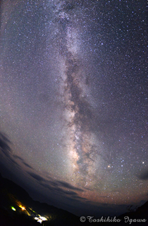 尾山展望公園の星空05