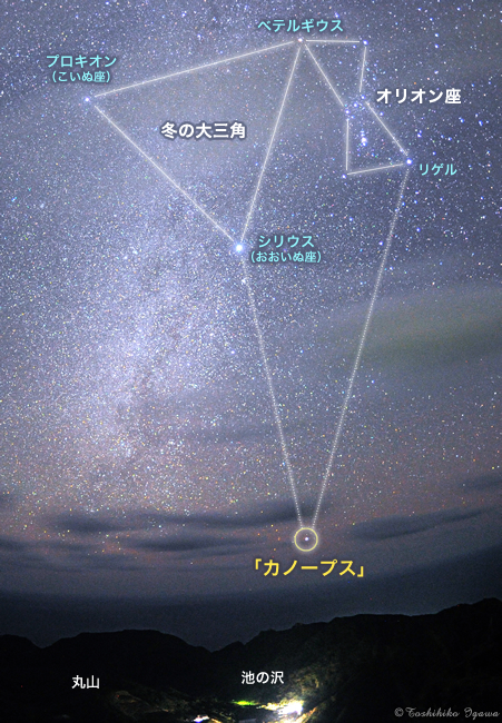 360 星の海 冬 星の箱船 青ヶ島